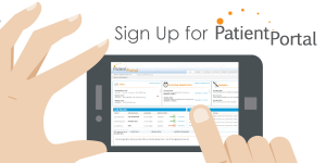 Sign up for Patient Portal