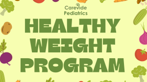 Carevide Pediatrics Healthy Weight Program