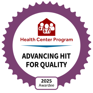 2025 Advancing HIT for Quality badge