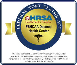 HRSA Federal Tort Claims Act badge